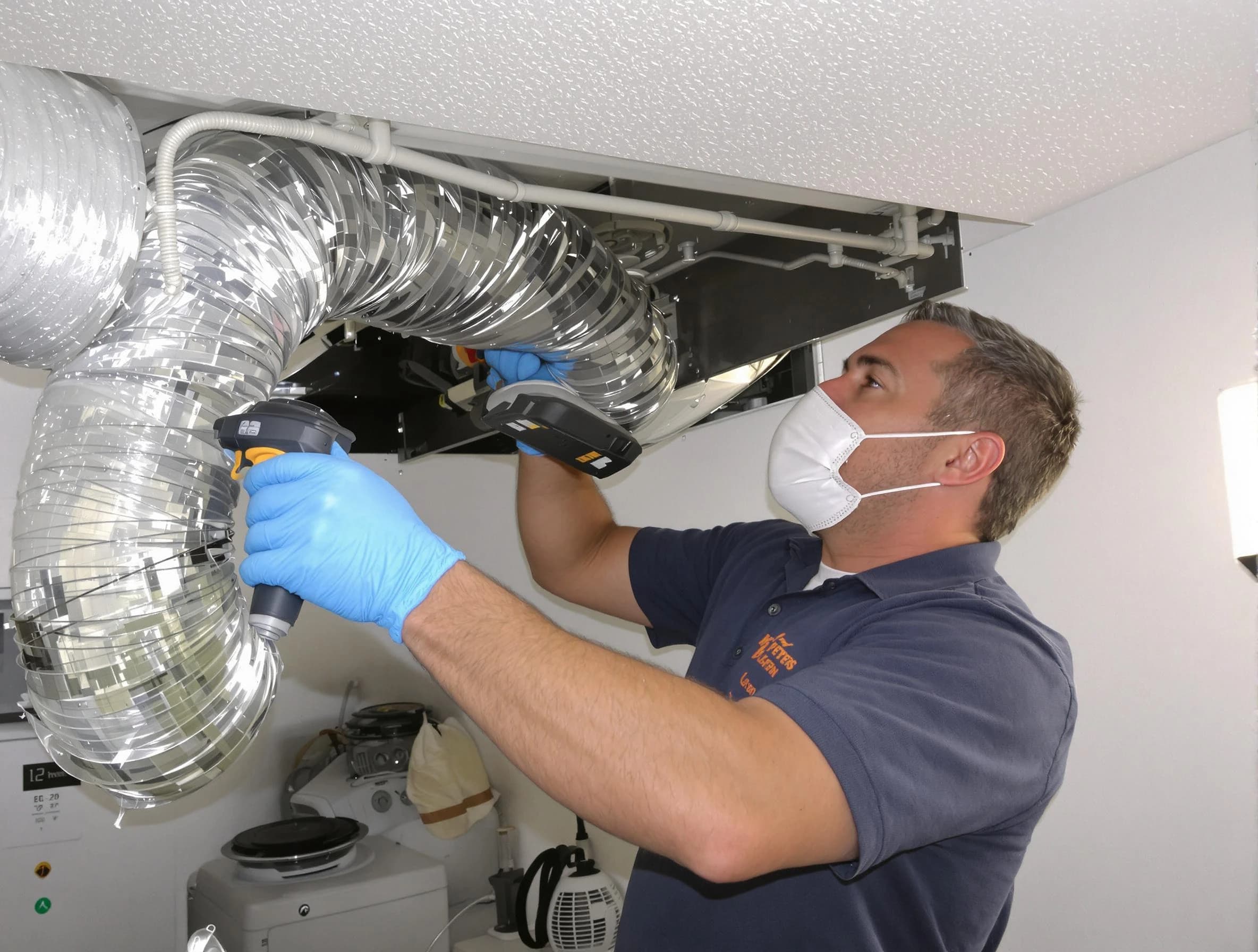 Florence Dryer Vent Cleaning professional performing thorough residential dryer vent cleaning in Florence
