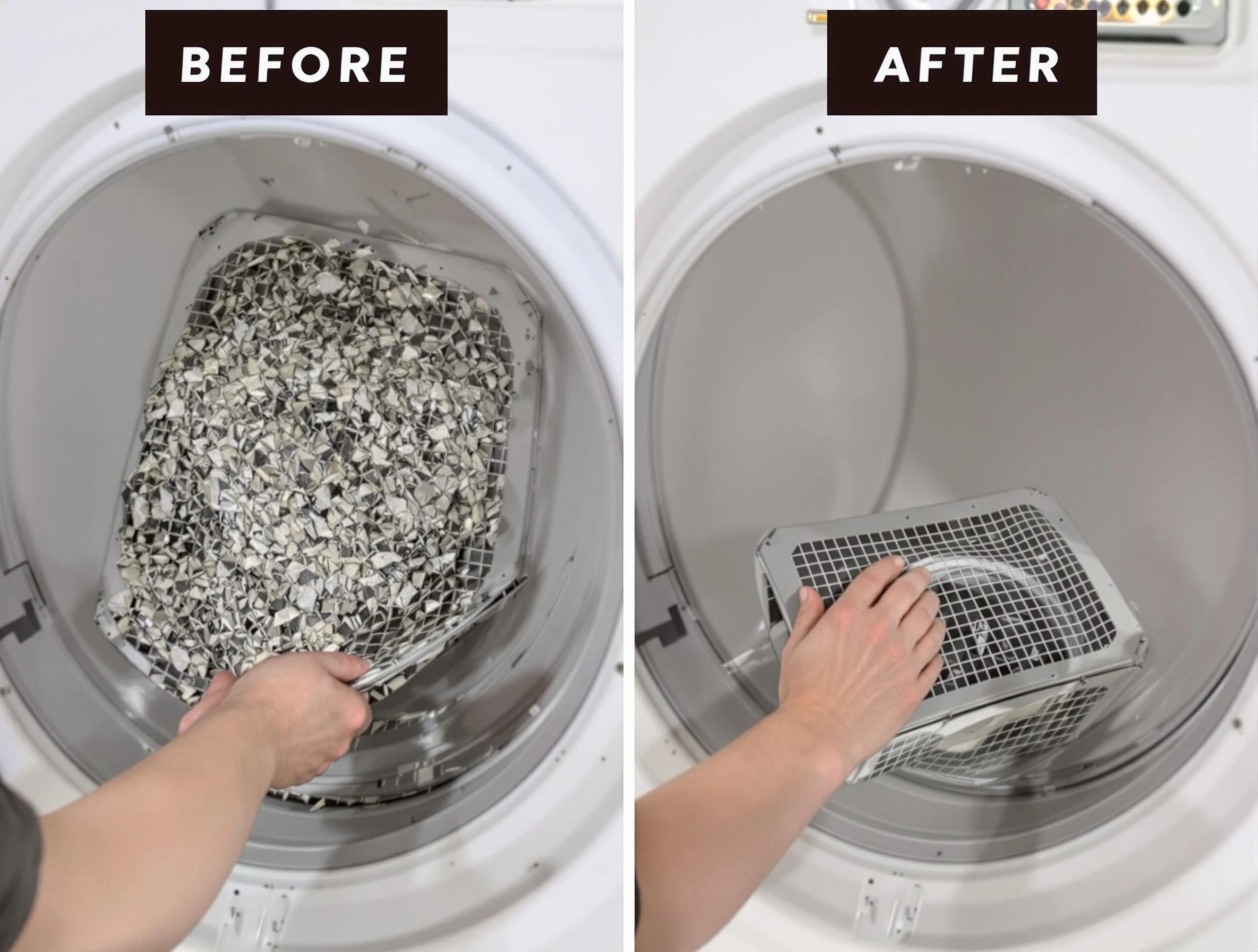 Professional lint trap cleaning by Florence Dryer Vent Cleaning in Florence