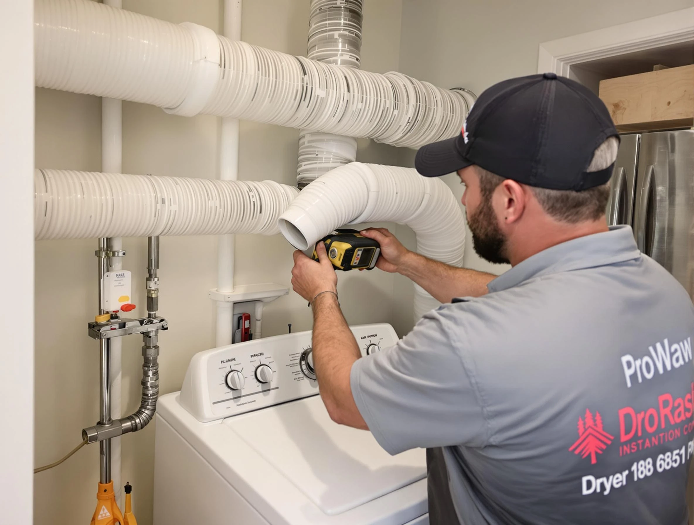 Professional dryer vent hose installation by Florence Dryer Vent Cleaning in Florence