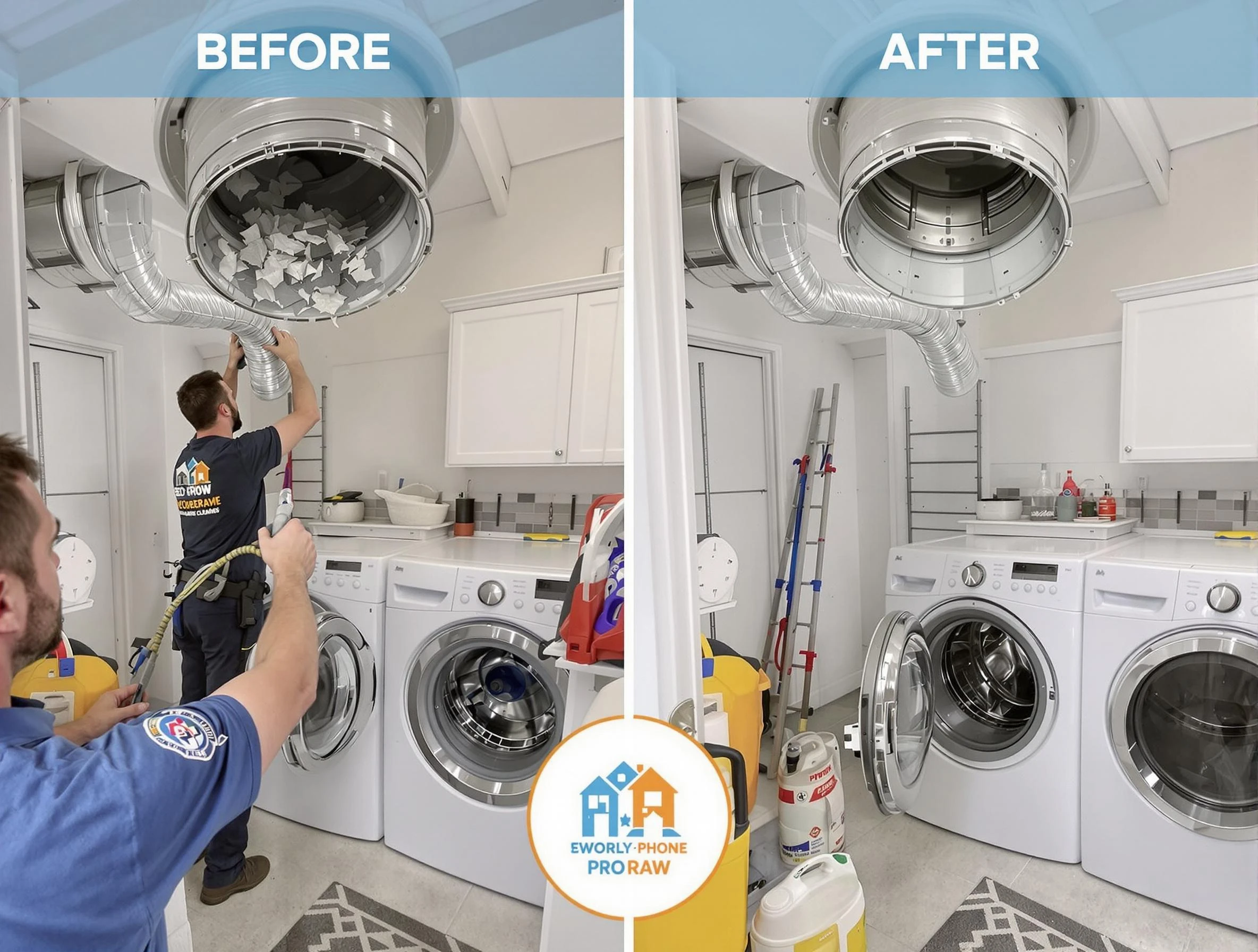 Residential dryer vent cleaning by Florence Dryer Vent Cleaning in Florence